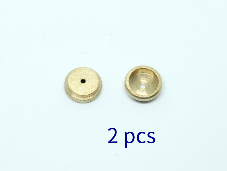 2 Pcs Copper Made Battery Adapter For Film Camera Exposure Meter Mr-9 Px625 Px13